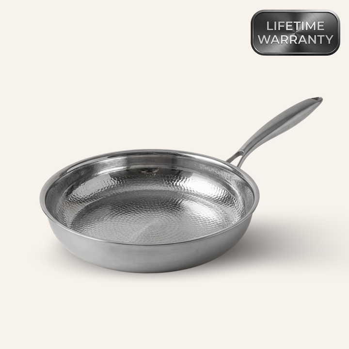 Titanium Hammered Pan + spatula